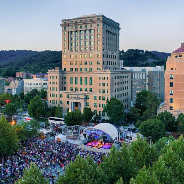 LEAF Festival Downtown Asheville