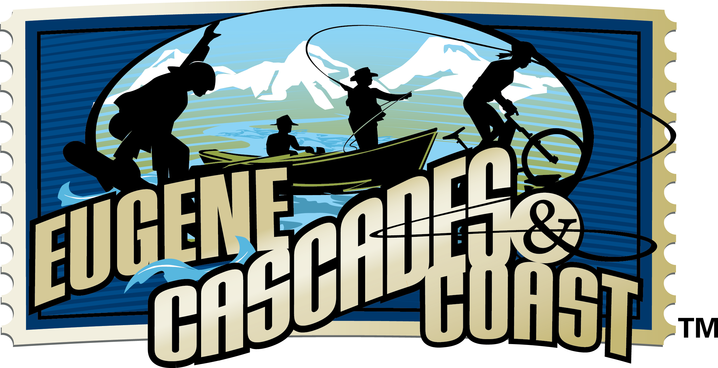 Eugene, Cascades & Coast Logo