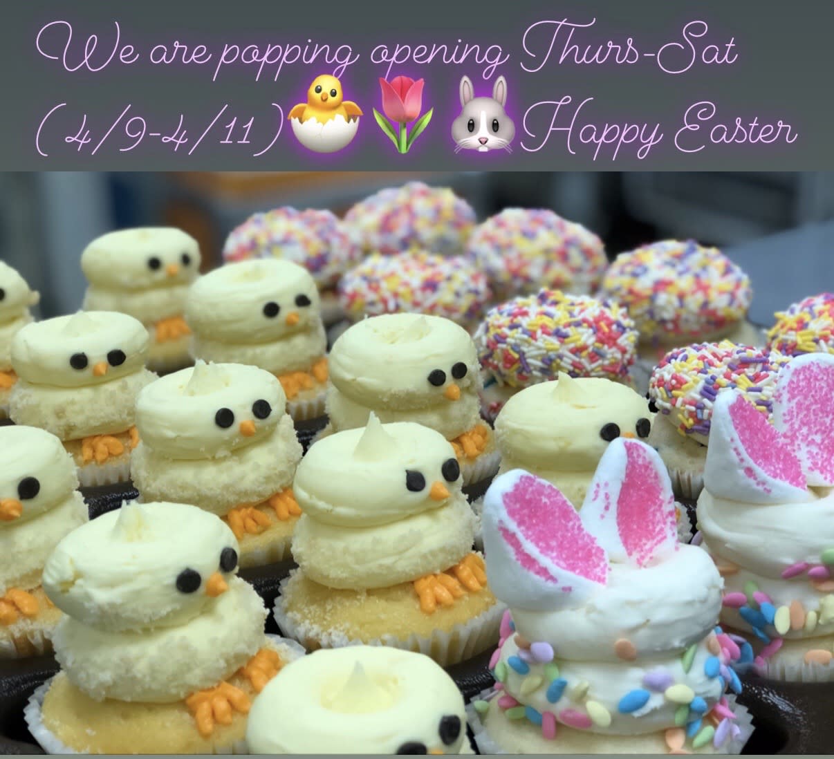 Gigi's cupcakes for Easter