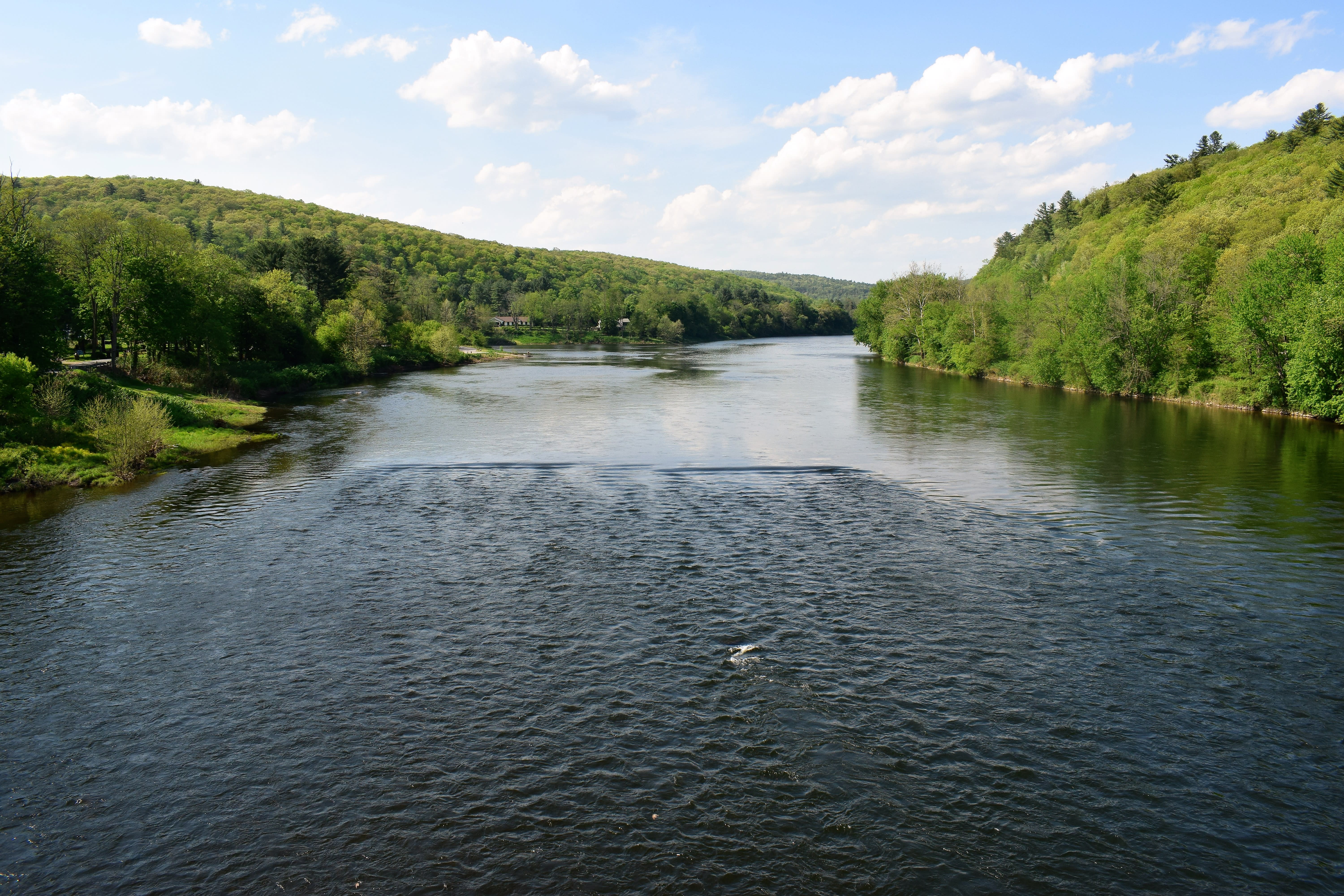 The Upper Delaware Scenic and Recreational River in the Poconos