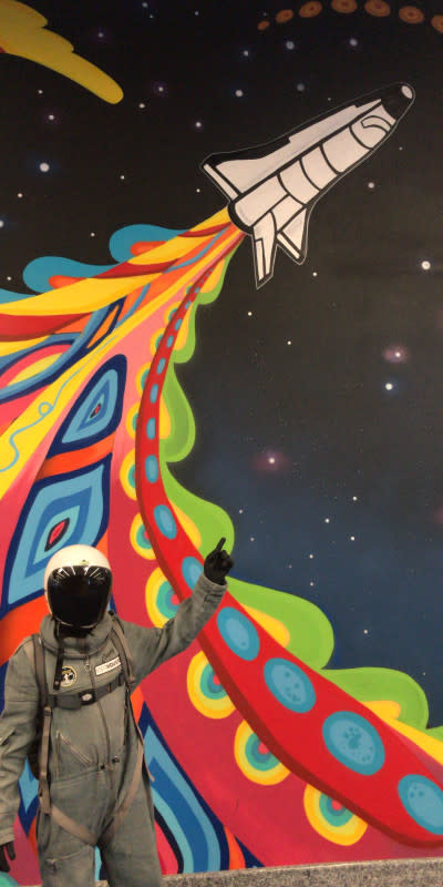 Spacey Casey Gonzo Mural 2