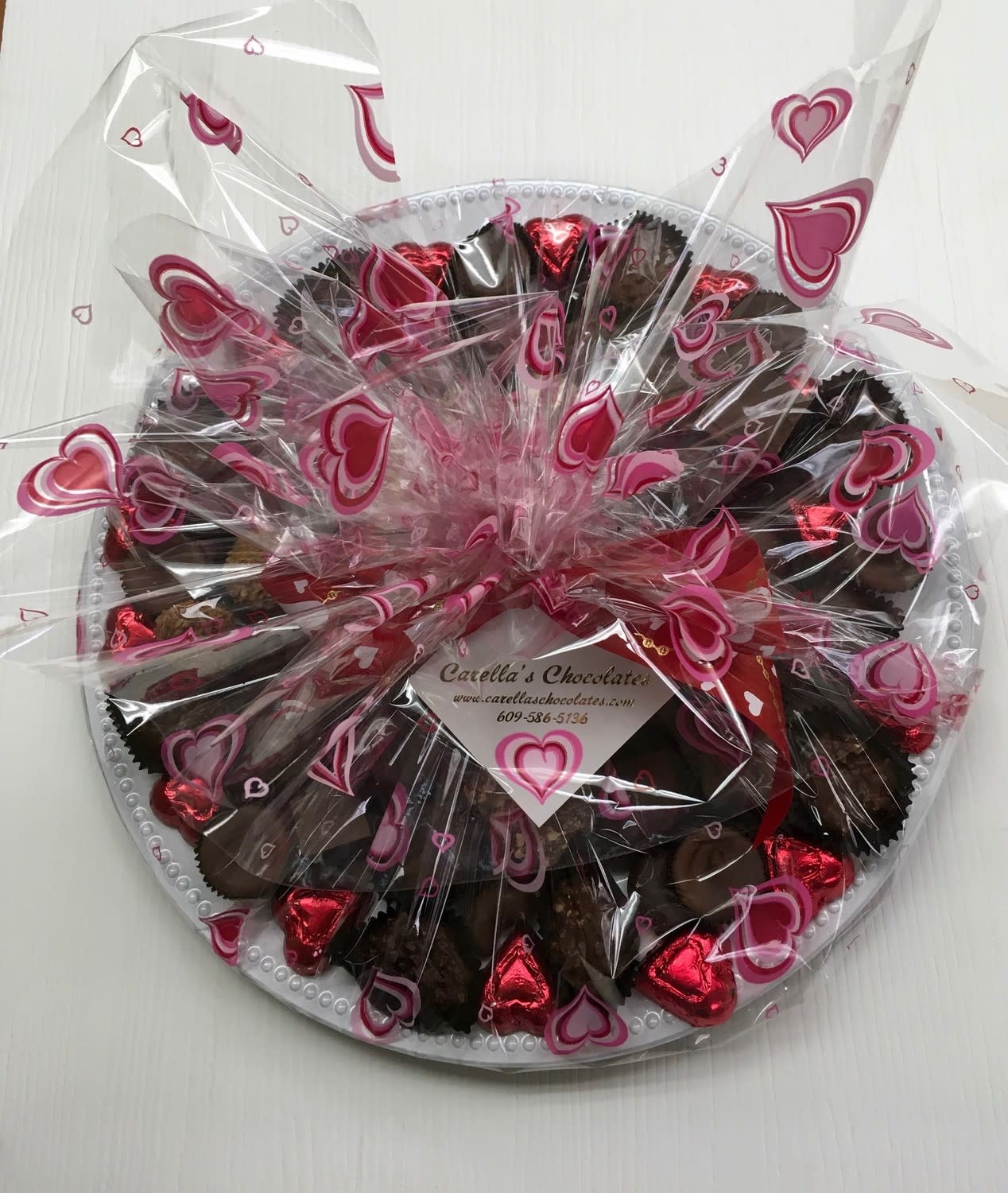 Valentine Assorted Chocolates Tray from Carella's Chocolates & Gifts