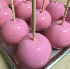 Pink Candy Apples