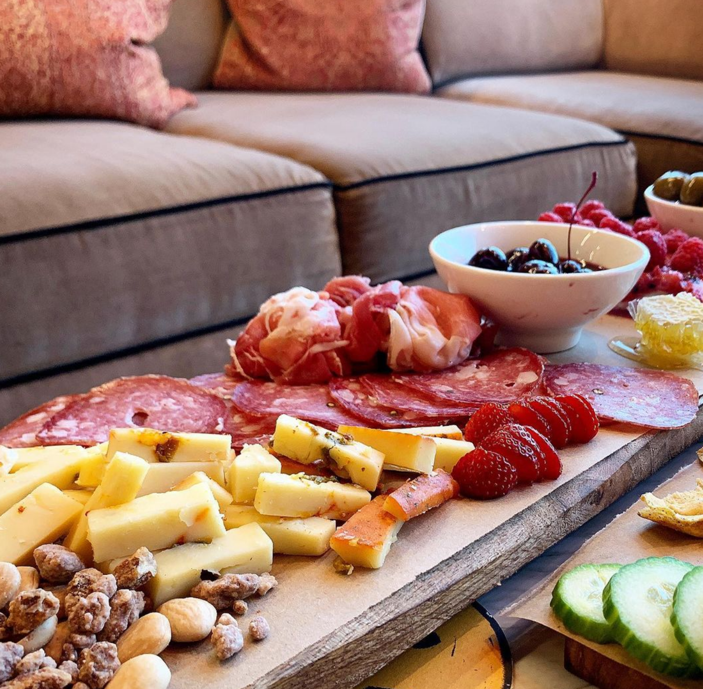 Cheese Plate From Nosh & Bottle In Irving, TX