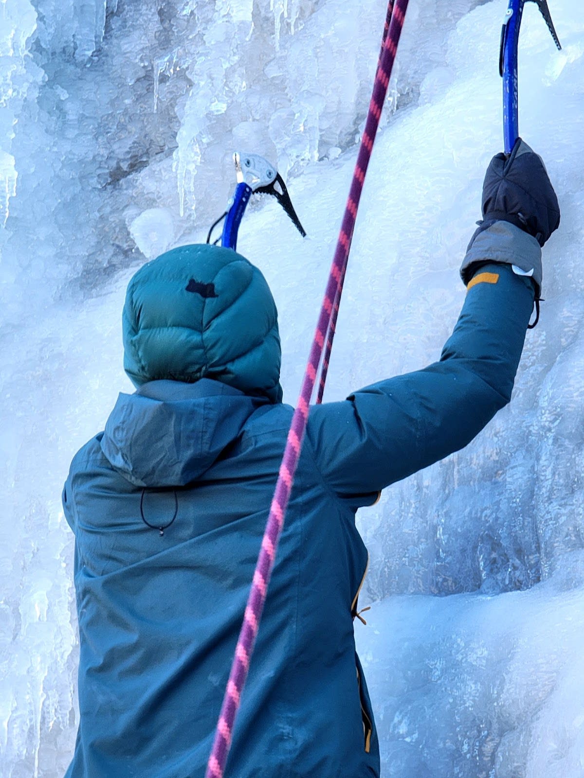Ice climbing