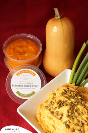 Winter Squash Dip from Winter Sun Farms | ExploreAsheville.com Winter Squash Dip from Winter Sun Farms #Recipe | ExploreAsheville.com