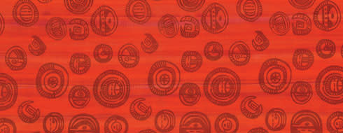 Medallion Patterned Fabric