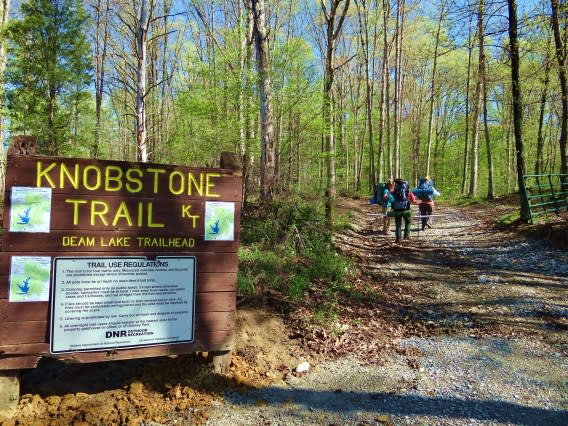 Knobstone trailhead