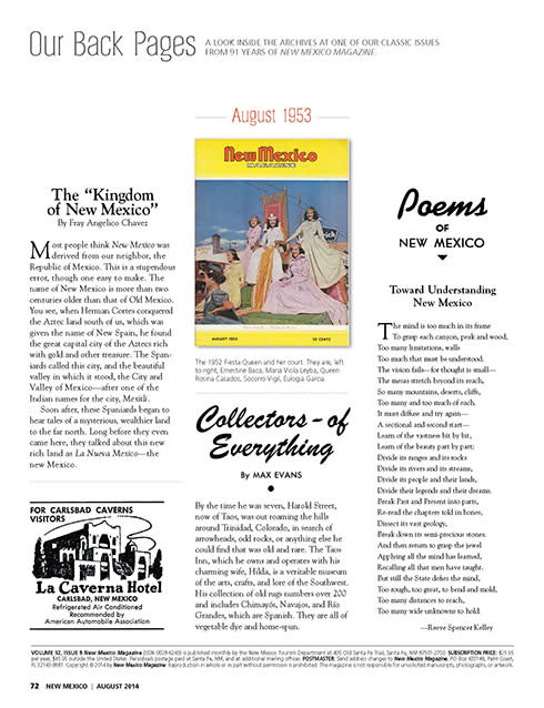 Img Our -Back -pages -August -1954