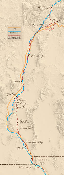 El Camino Map