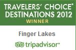 TripAdvisor Wine Destination Award Finger Lakes