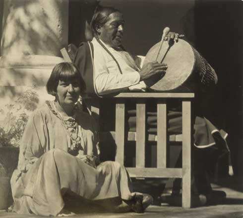 Mabel And Tony Luhan 1920