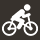 Mountain Biking Icon