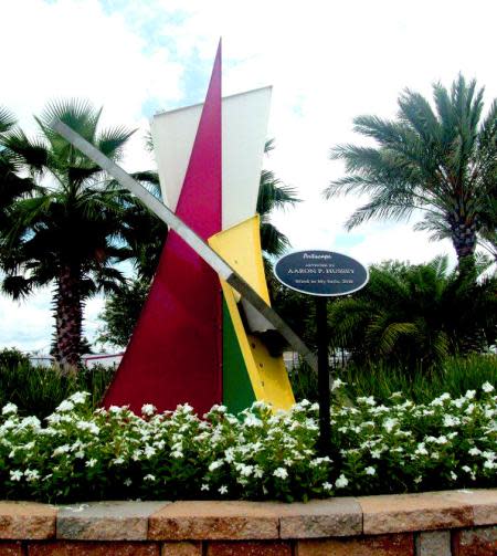 Wind in My Sails sculpture