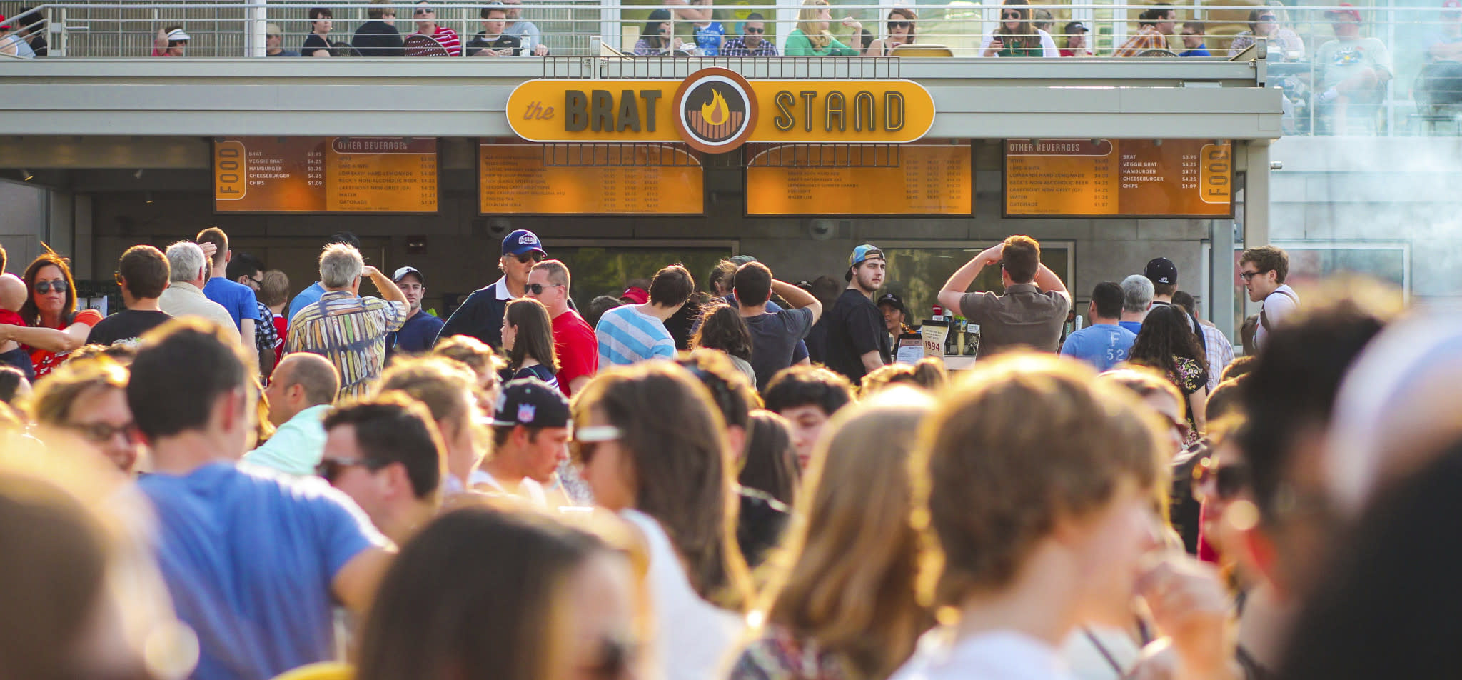 Brat Stand at Memorial Union Terrace