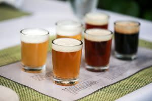 Calistoga Brewery tasting