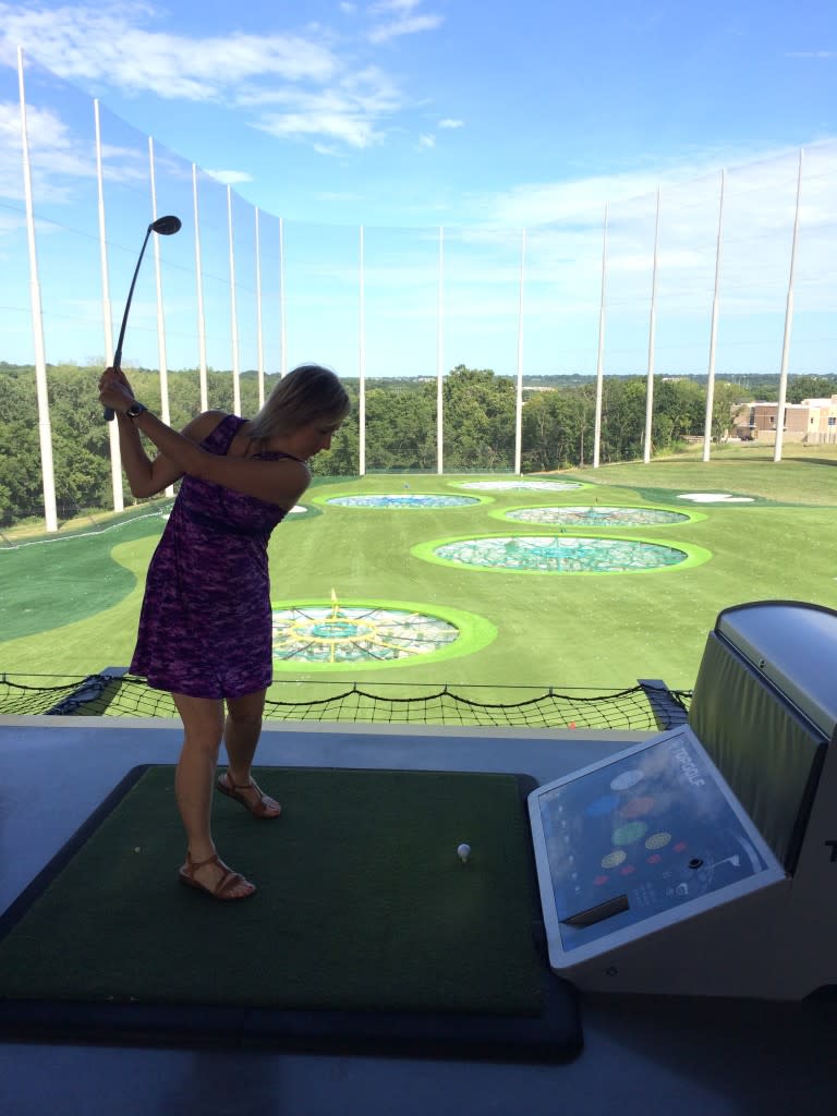 Targets at Topgolf