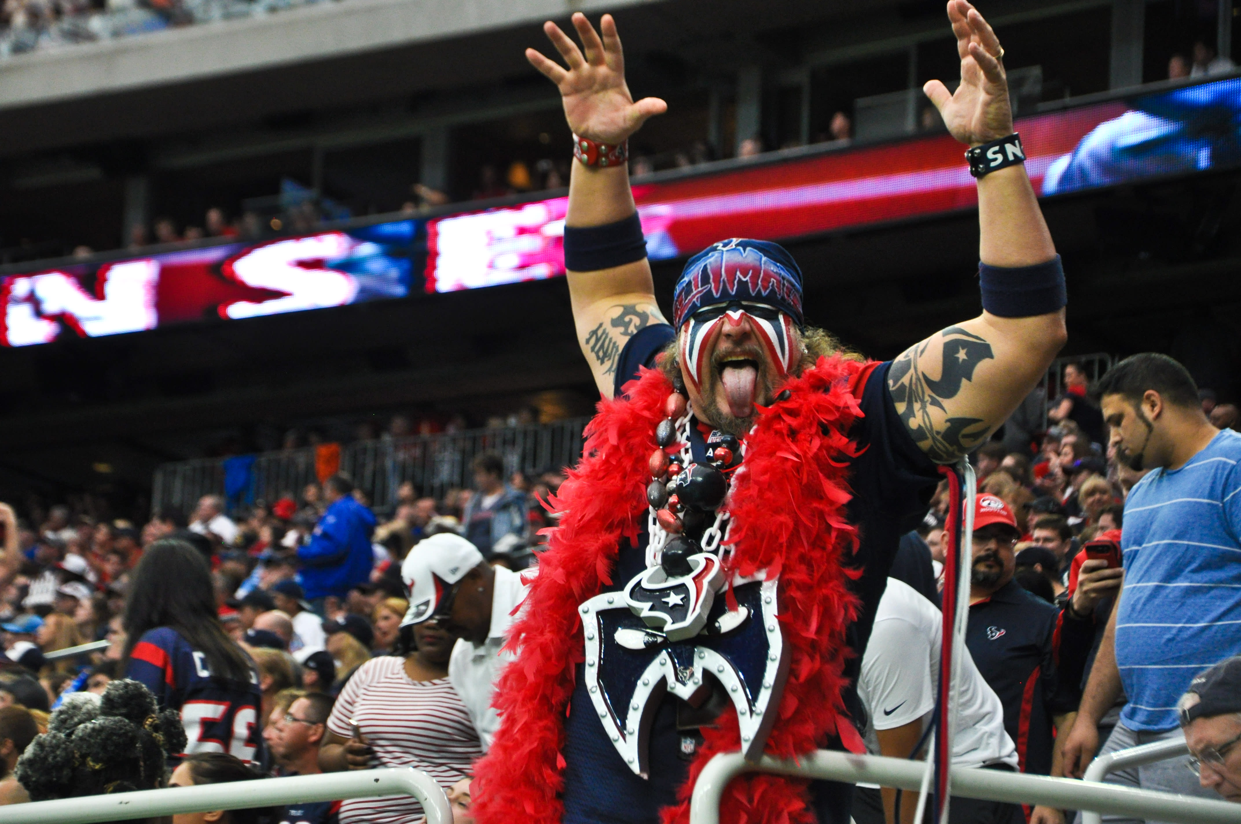 Houston texans fan discount gear