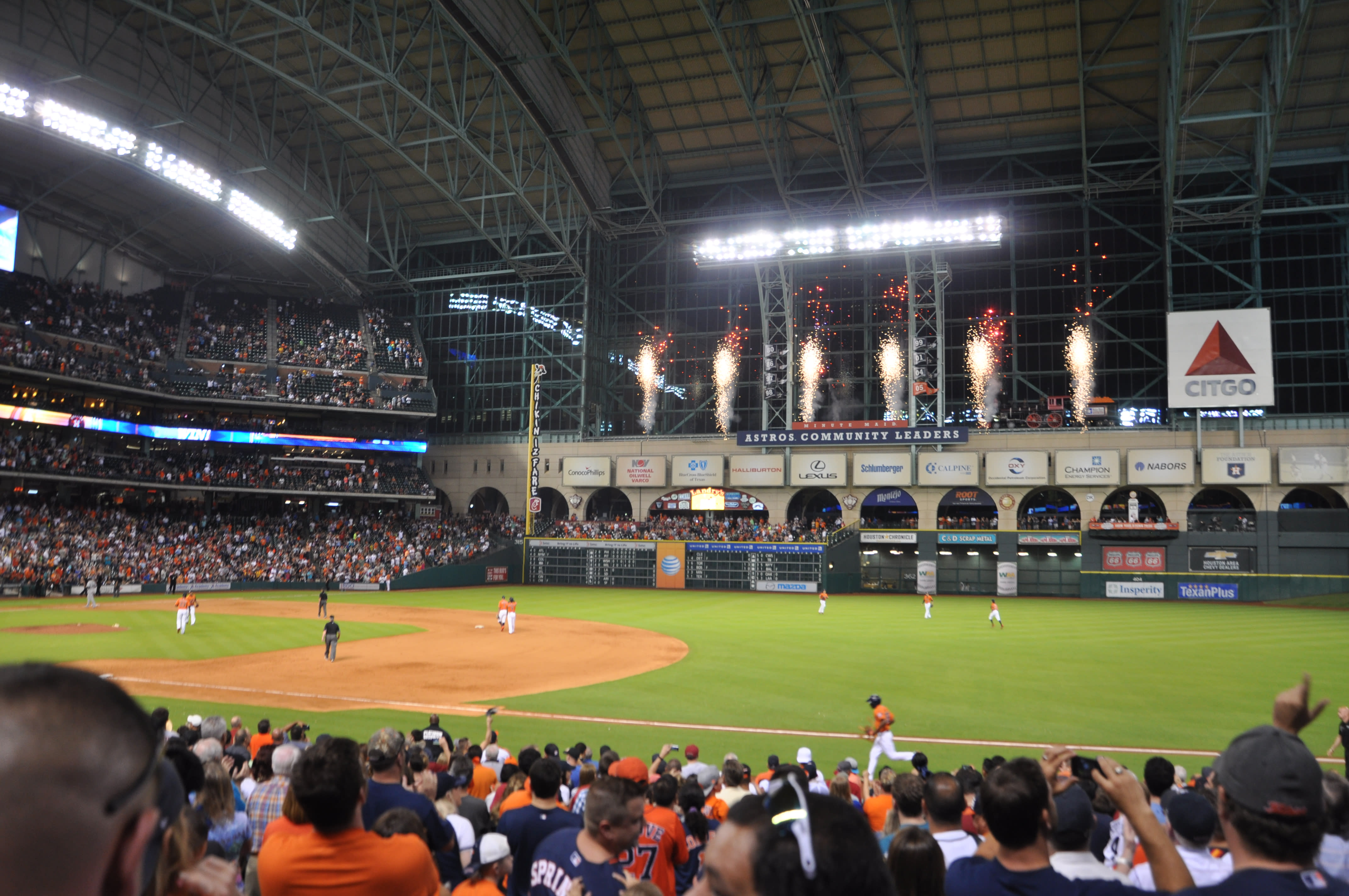 Inside Minute Maid Park