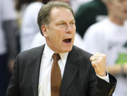 Coach Tom Izzo is ready to lead the Spartan Men into Battle against that OTHER school from this great State.