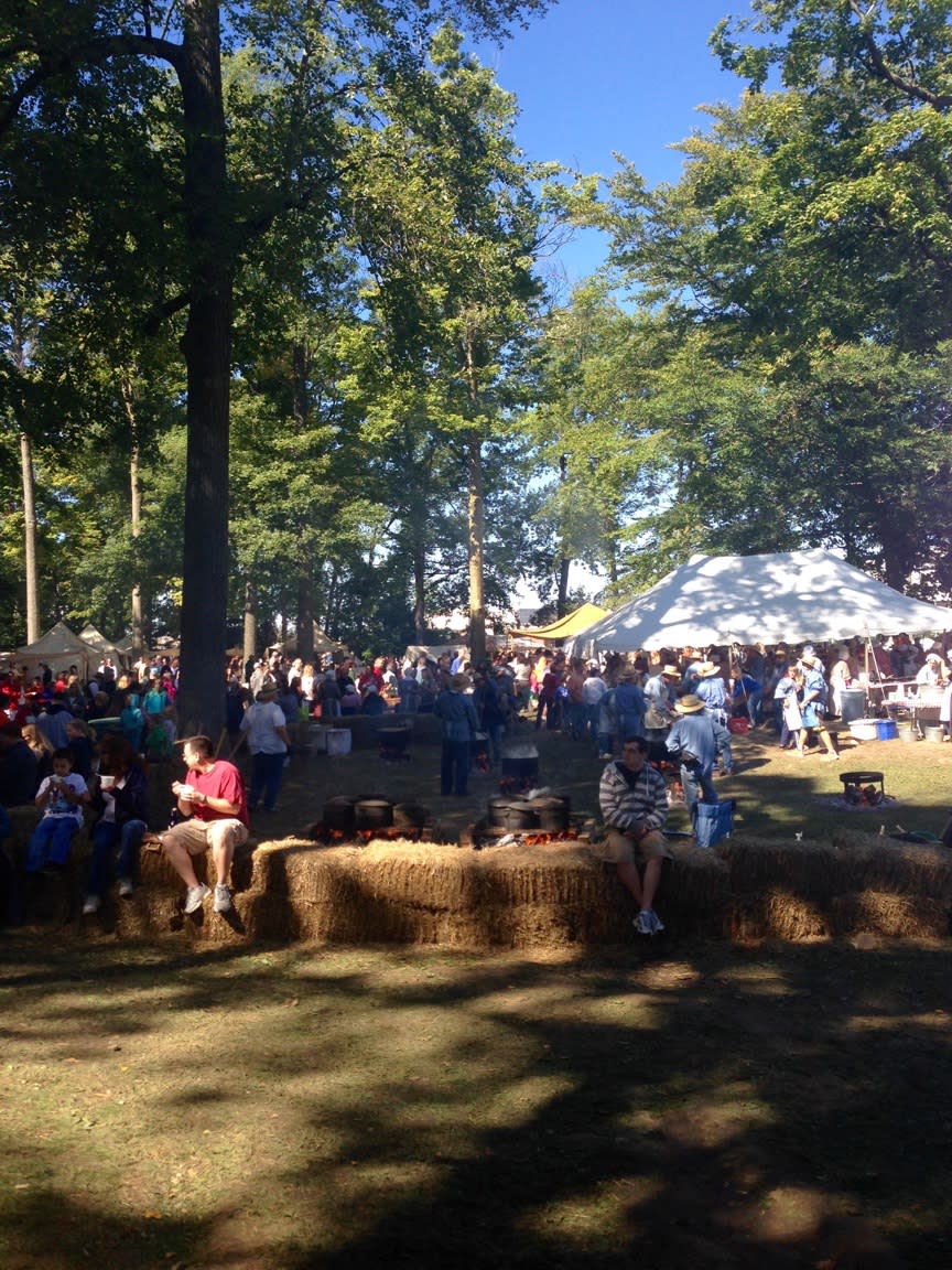 Take time to enjoy all of the sites and sounds at the Johnny Appleseed Festival!