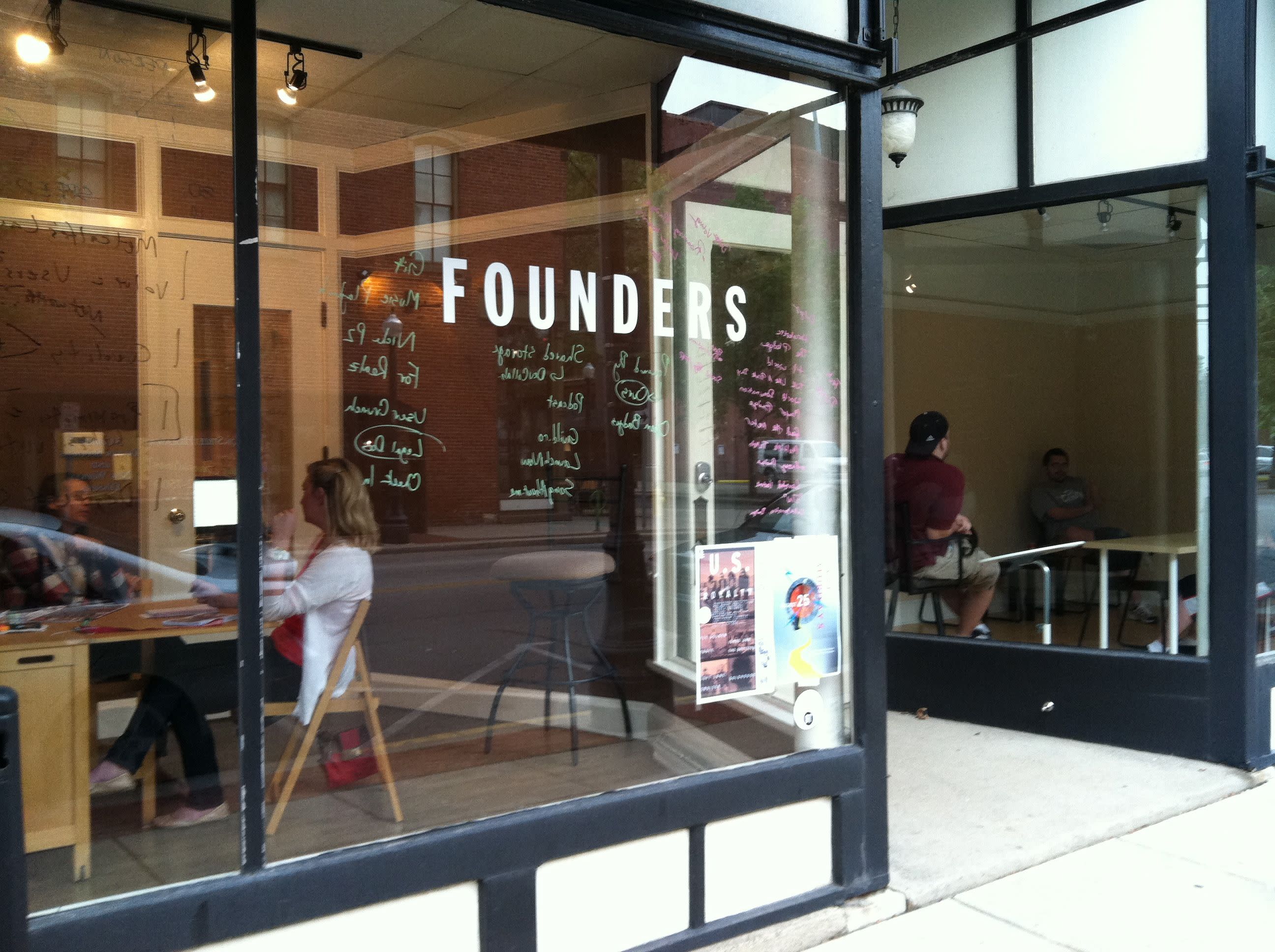 Stop by Founders to meet a local community of entrepreneurs.