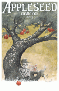 2013 Appleseed print by Dave Wachter