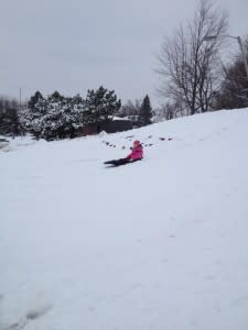 Smaller hills are also fun!
