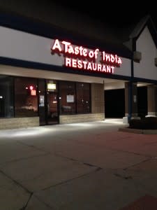Taste of India restaurant  front