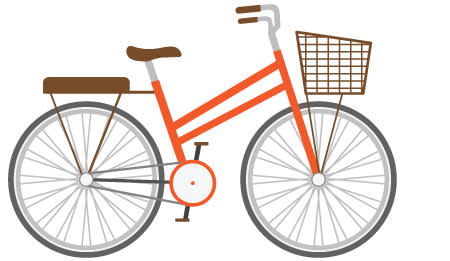 Bike Graphic for Bikeable, Edible, Unforgettable Madison