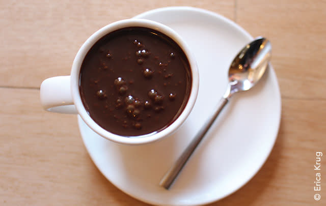 Parisian Hot Chocolate: Chocolaterian Cafe