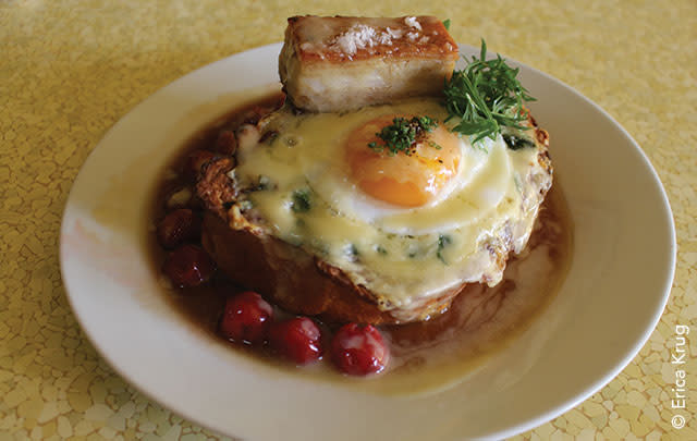 Savory French Toast: Cow and Quince
