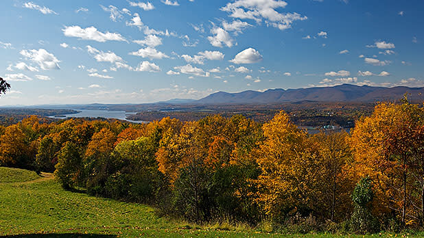 Hudson Valley as seen from Olana Historic Site