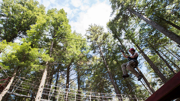 Zipline Hunter Mountain