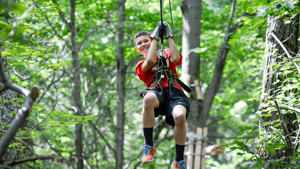 Bristol Mountain Aerial Park - Photo Courtesy of Bristol Mountain Aerial Adventures