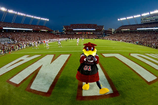 University of South Carolina Gamecock mascot 'Cocky'