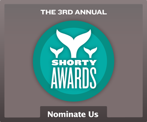 Nominate Columbia, SC for a social media award in the Shorty Awards!