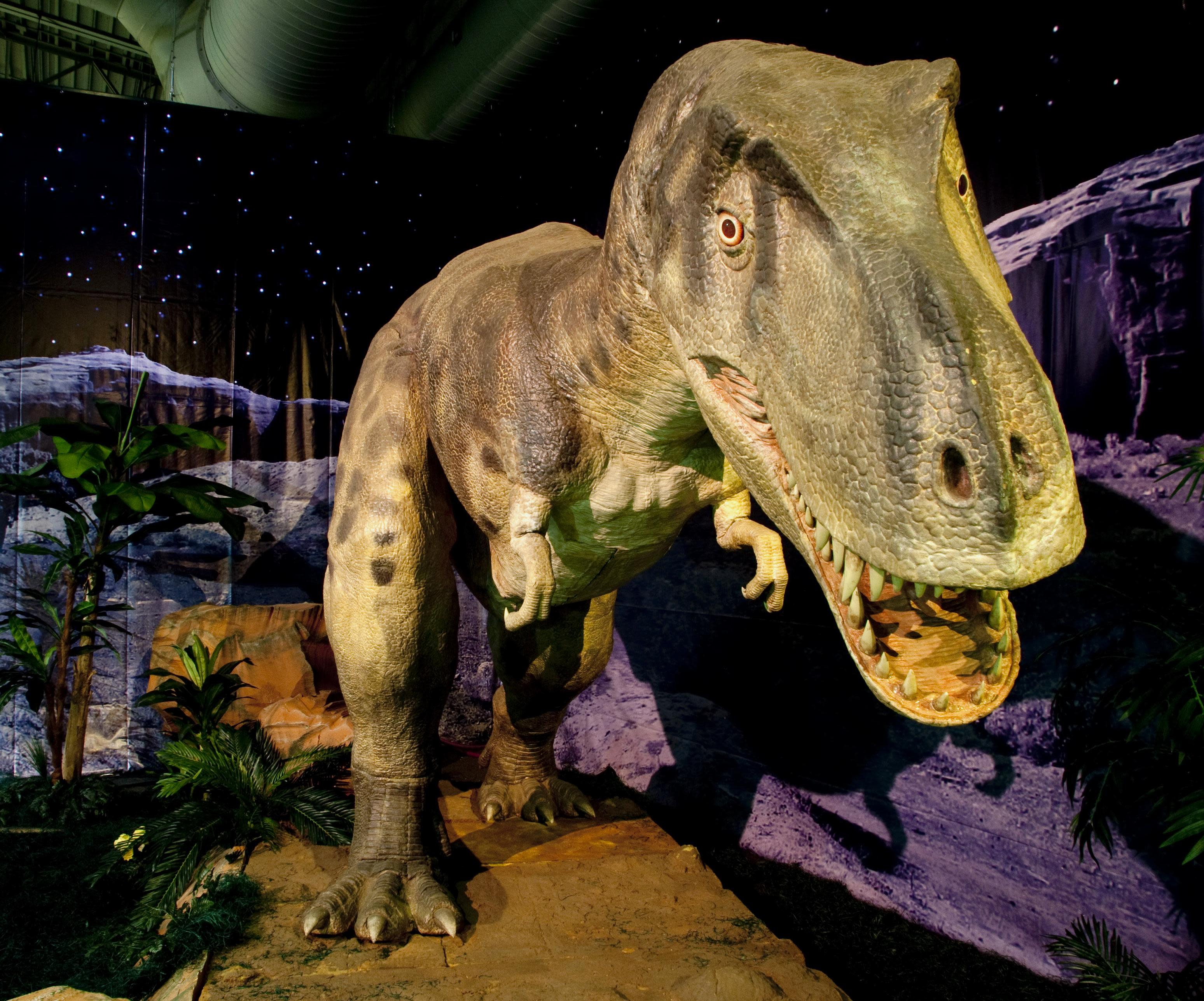 Dinosaurs: A Bite Out of Time at South Carolina State Museum in Columbia, SC 15 robotic creatures bring prehistoric eras to life at South Carolina State Museum's new exhibit Dinosaurs: A Bite Out of Time