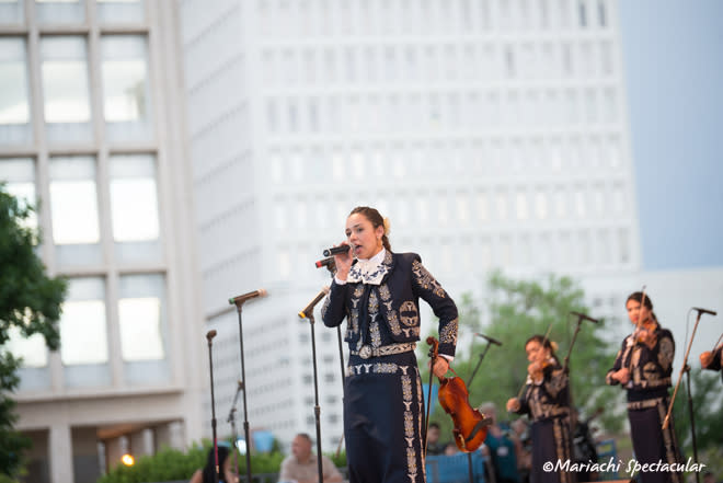 Mariachi Spectacular on Civic Plaza in Downtown Albuquerque