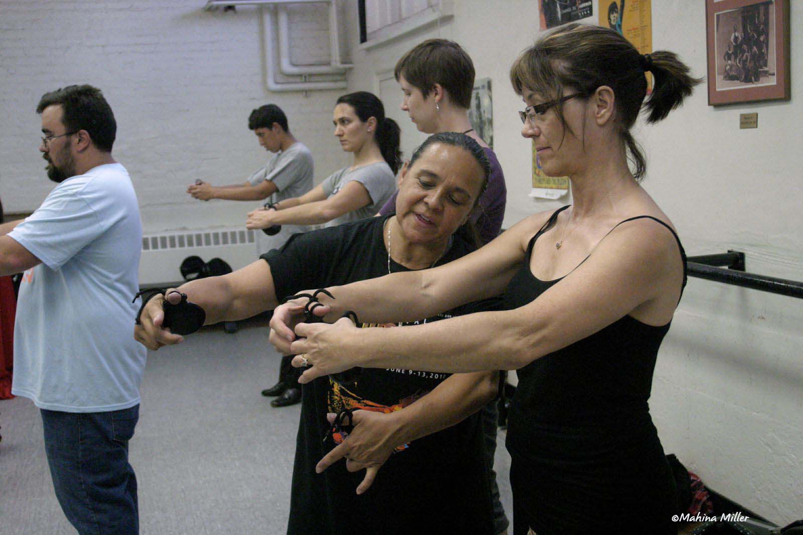 National Institute of Flamenco, Eva Encinias Sandoval teaching at the Festival Flamenco Internacional in Albuquerque, NM