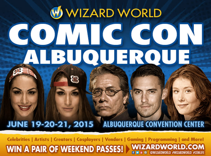 Wizard World Comic Con in Albuquerque: Ticket Giveaway