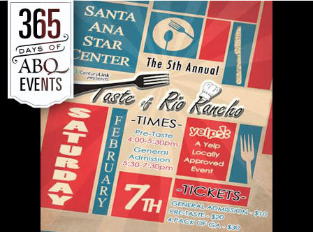 5th Annual Taste of Rio Rancho - VisitAlbuquerque.org