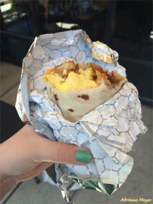 Breakfast Burrito - Adrienne Meyer Breakfast Burrito - Adrienne Meyer