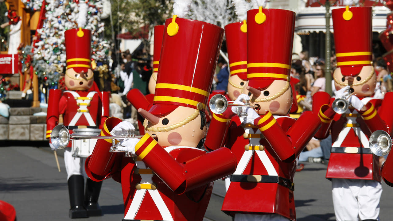 Nutcracker Parade Disneyland
