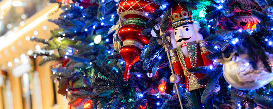 Nutcracker on Christmas Tree