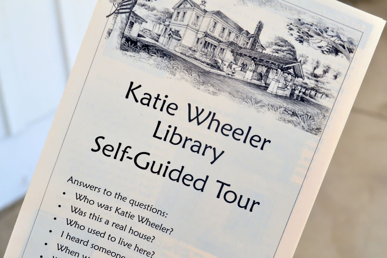 Kate Wheeler Library Self-Guided Tour brochure