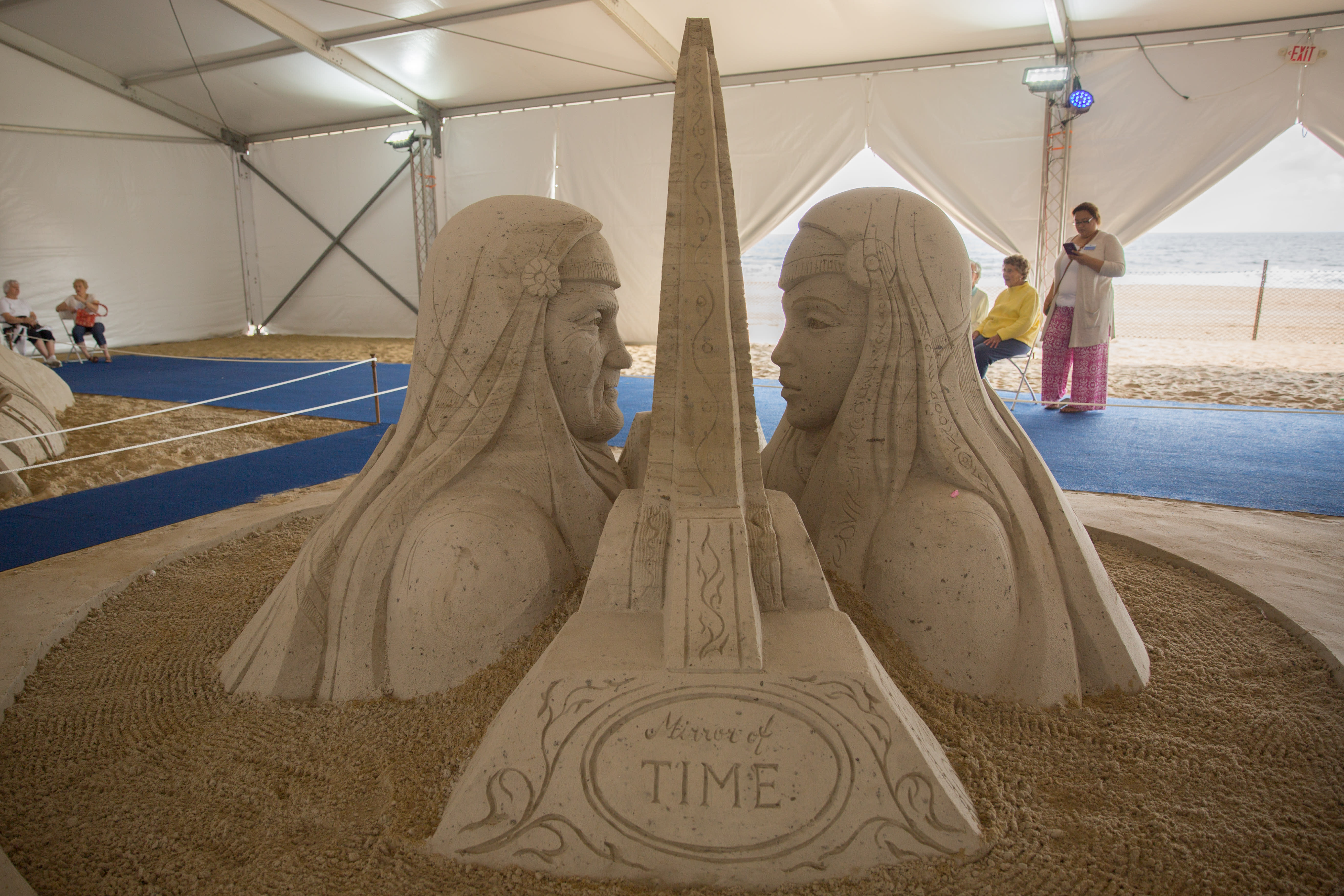 Sandscapes Neptune Festival Sand Sculptures are Built to Impress