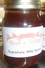 Bub's signature BBQ sauce