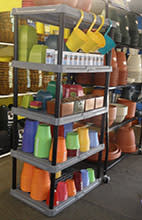 Colorful planters Kal-Bro Farms colorful planters