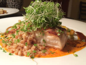 Hawaiian sea bass - 54 Main Bistro